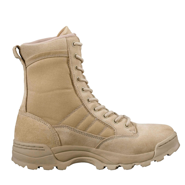 Military combat boot extra wide