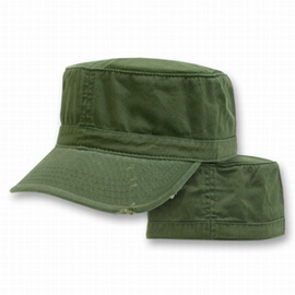 Woodland camouflage hat